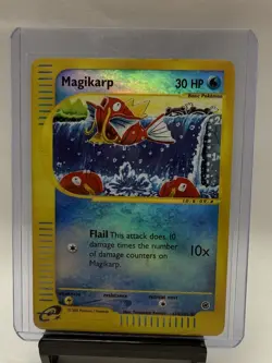 Magikarp 118/165 Reverse Holo Pokemon TCG 2002 Expedition - mp - Image 1