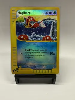 Magikarp 118/165 Reverse Holo Pokemon TCG 2002 Expedition - mp - Image 2