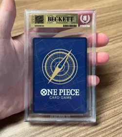 Monkey D Luffy Gold Op11 Bgs 10 Eng 3rd Anniversary SSP Op05-119 - Image 2