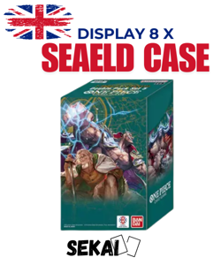 ONE PIECE TCG OP 08 CASE 8x DOUBLE PACK SET VOL 5 ENGLISH DP5 DISPLAY 8X - Image 1