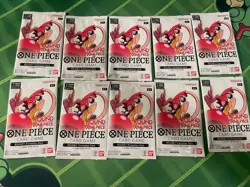 Round 1 x One Piece Promotional Pack - ENG Lot of 10 Random Sealed Packs - Image 1