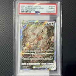 2023 Pokemon Sword And Shield Crown Zenith HSN. Zoroark VSTAR Fa PSA 10 #GG56 - Image 1