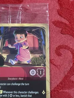 PROMO Lorcana Attack Of The Vine! - Boo - Energetic Child - 6/PD1 Sealed PROMO - Image 2