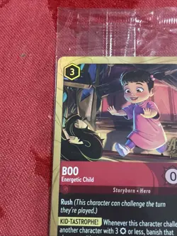 PROMO Lorcana Attack Of The Vine! - Boo - Energetic Child - 6/PD1 Sealed PROMO - Image 3