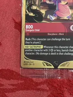 PROMO Lorcana Attack Of The Vine! - Boo - Energetic Child - 6/PD1 Sealed PROMO - Image 4