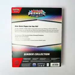 Pokemon Prismatic Evolutions Binder Collection Scarlet & Violet TCG Sealed - Image 2