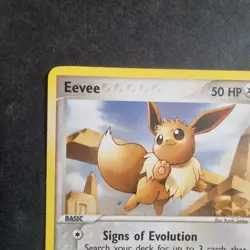 63/100 Eevee NM EX Sandstorm Pokemon TCG Card Common 2004 - Image 2