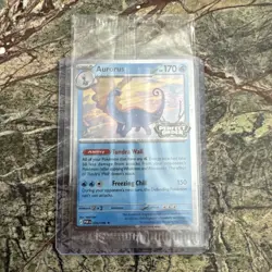 Aurorus Pokemon TCG Perfect Order Stamped Promo Card 024/088 Sealed - Image 1