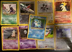 10 Vintage Pokemon Cards Lot WOTC 1999-2003 Random Pack + Chance 1st Edition - Image 5