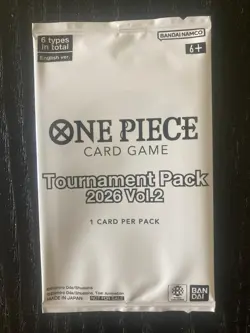 One Piece Card Game Tournament Pack 2026 Vol. 2 - 10x Sealed Promo Packs - Image 2