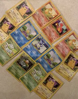 10 Vintage Pokemon Cards Lot WOTC 1999-2003 Random Pack + Chance 1st Edition - Image 3