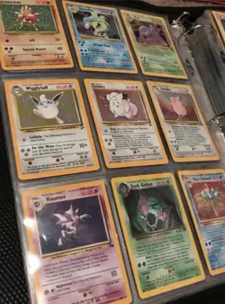 10 Vintage Pokemon Cards Pack Authentic WOTC Pokemon Cards | Holo First Edition - Image 1