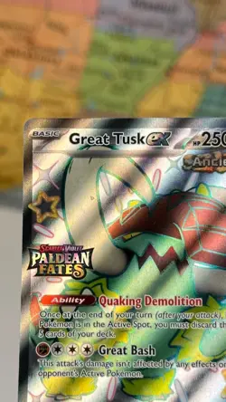 Great Tusk ex 072 Promo Ancient Pokemon Card LP | SHIPS SAME DAY - Image 4