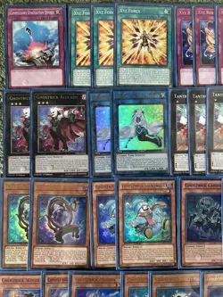 YuGiOh High Rarity Zombie Ghostrick XYZ 70 Card Sleeved TOURNAMENT Deck - Image 3
