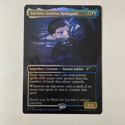 Magic the Gathering Secret Lair #1685 Lavinia Azorius Renegad Bordeless Foil Rar - Image 1