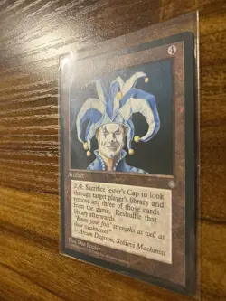 MTG✨JESTER’S CAP✨Ice Age MINT RARE Artifact 1995 DAN FRAZIER Art UNPLAYED ! - Image 4