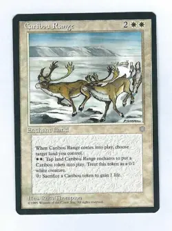 Caribou Range - Ice Age - Magic The Gathering NM/M (Never Played) - Image 1