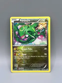Pokemon TCG: Rayquaza #93/113 (LP) - Legendary Treasures Holo Card - Image 1