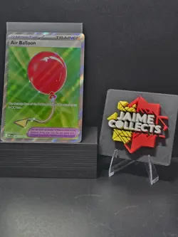 Air Balloon 166/132 Ultra Rare Mega Evolution Pokemon Holofoil Near Mint - Image 1