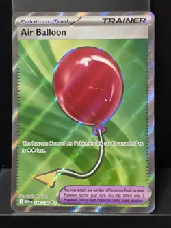 Air Balloon 166/132 Ultra Rare Mega Evolution Pokemon Holofoil Near Mint - Image 2