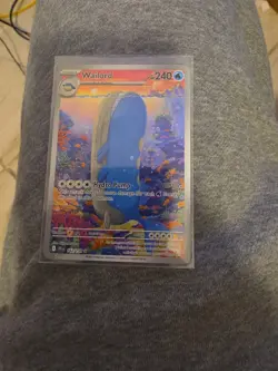 WAILORD 162/159 ILLUSTRATION RARE JOURNEY TOGETHER POKEMON HOLO NEAR MINT - Image 1