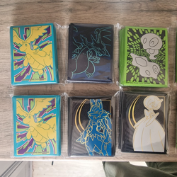 Pokemon TCG Card Sleeves Sealed - Mixed Sets Bundle - From ETBs - X10 packs - Image 1