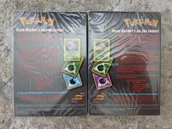 Pokemon Team Rocket Theme Deck's - Devastation & Trouble (Plastic Display Cases) - Image 2