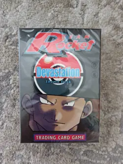 Pokemon Team Rocket Theme Deck's - Devastation & Trouble (Plastic Display Cases) - Image 3