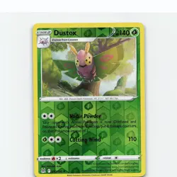 Dustox 010/196 Rare Lost Origin Pokemon Reverse Holo Near Mint - Image 1