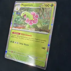 Meganium Mega Evolution Pokemon Promo Holo 10 Potential 🔥🔥 STAMPED￼SEALED - Image 2