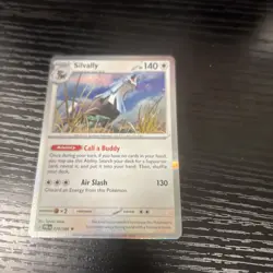 Pokemon Mega Evolution Pitch Black Build & Battle Non Holo Rare Silvally 070/084 - Image 1