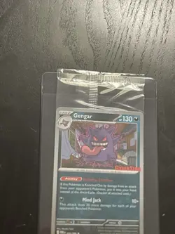 Pokemon GameStop Stamped Exclusive Gengar Promo Sealed 050/088 HAND SWIRL 🌀 - Image 5