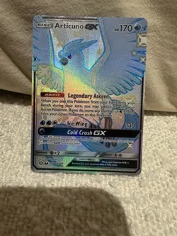 Articuno GX SV54/SV94 Pokemon TCG Hidden Fates Shiny Ultra Rare Holo 2019 EN - Image 1