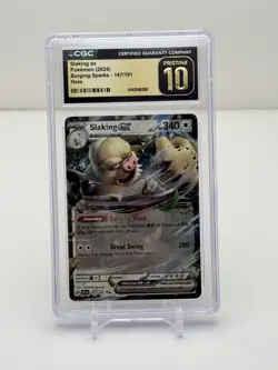 GEM MT PSA 10 2024 POKEMON SSP EN SLAKING ex#147 - Image 2