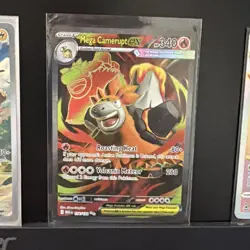 Nintendo Pokemon TCG 6-Card Holo Lot Alakazam Pikachu Entei V Mega Camerupt EX - Image 5