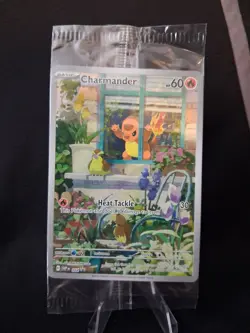 Charmander 2023 Pokemon SV Obsidian Flames ETB Promo #044 - Still-Sealed Pokemon - Image 1