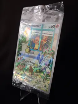 Charmander 2023 Pokemon SV Obsidian Flames ETB Promo #044 - Still-Sealed Pokemon - Image 4