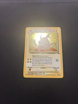 Raichu 14/62 | Base Set Fossil | Holo Pokemon Card NM - Image 2