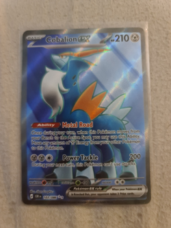The Pokemon Company Pokemon TCG Cobalion EX 103/086 Ultra Rare Holo English - Image 1