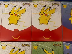 2021 McDonald’s Pokemon 25th Anniversary Sealed Happy Meal Promo Packs lot of 16 - Image 2