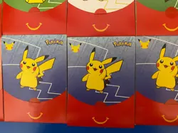 2021 McDonald’s Pokemon 25th Anniversary Sealed Happy Meal Promo Packs lot of 16 - Image 5