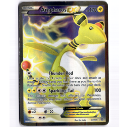 Ampharos EX (87 Full Art) Ultra Rare Holo - 87/98 - XY - Ancient Origins - DMG - Image 1