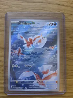 Pokemon Pitch Black Goldeen Illustration Rare 087/084 Near Mint - Image 1