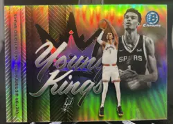Victor Wembanyama 2025-26 Bowman Chrome Young Kings Refractor #YK-8 Spurs - Image 1