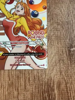 Nami ST29-008 ENGLISH One Piece x Round 1 Promo Card NM - Image 4