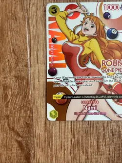 Nami ST29-008 ENGLISH One Piece x Round 1 Promo Card NM - Image 5
