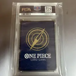 2024 One Piece ST13 EN Monkey D Luffy Black & White Alternate Art #015 PSA 10 - Image 2