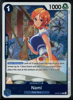 Nami (050) OP09-050 Emperors in the New World Rare One Piece - Image 1