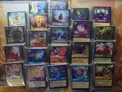 1001 Disney Lorcana Cards Bulk Lot Sets 1-7 NM Binder Pulls Low Dupes No Foil - Image 1
