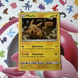 Pokemon Pikachu TCG Sun Moon SM227 Holo Promo - Image 1